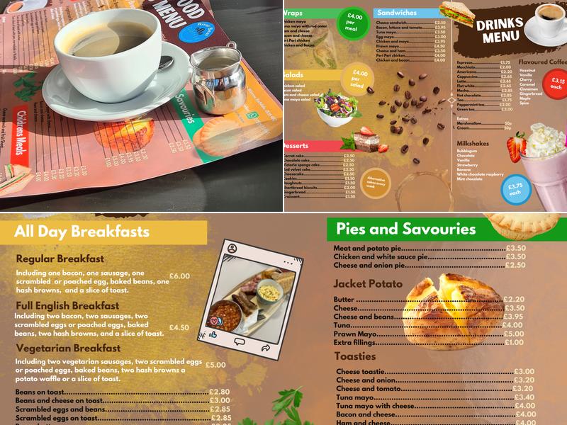 River Beal Café Menu