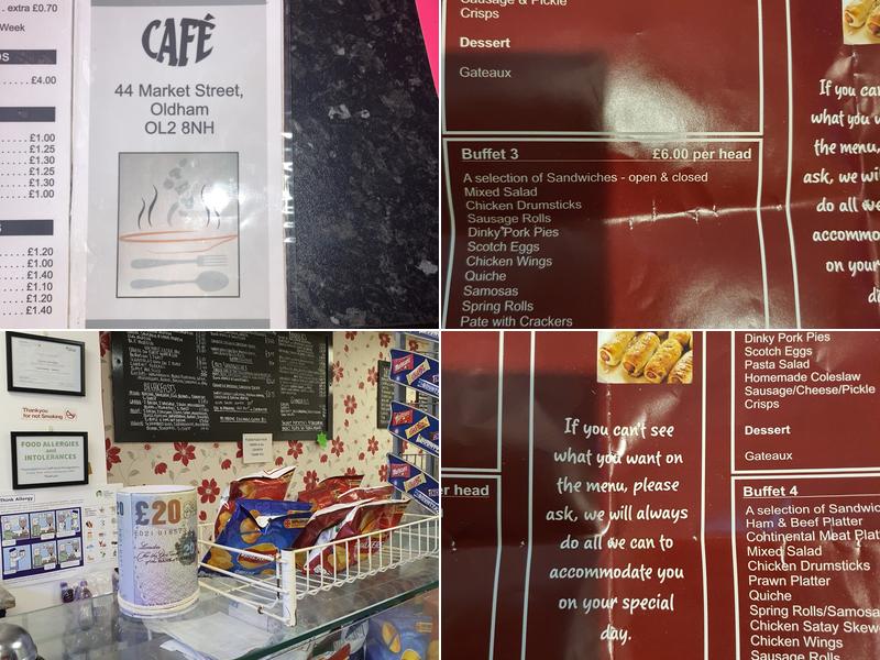 Naughty But Nice Menu