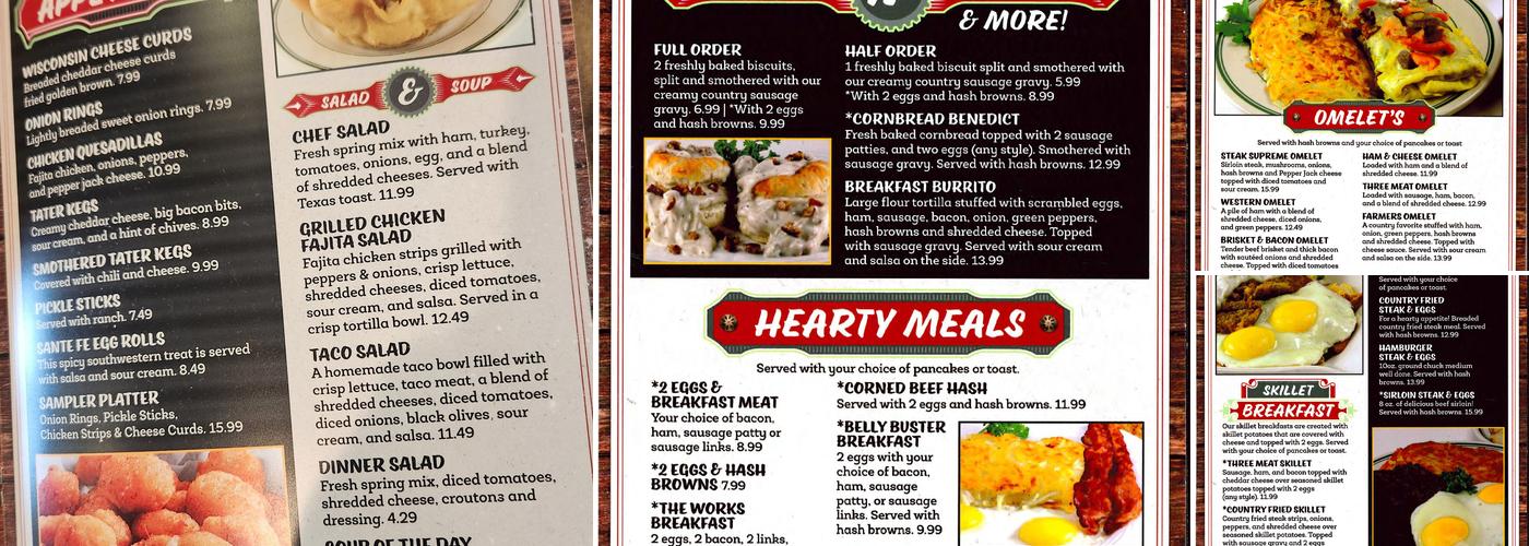 Marlin's | Family Restaurant Menu