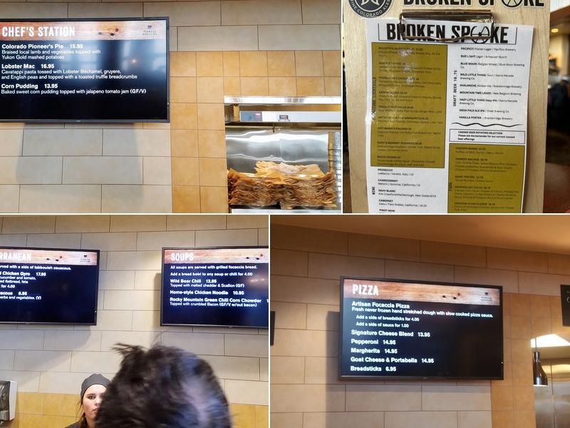 Pioneer Crossing Menu