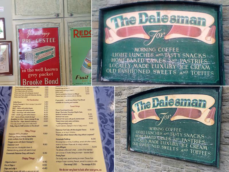 Dalesman Cafe Menu
