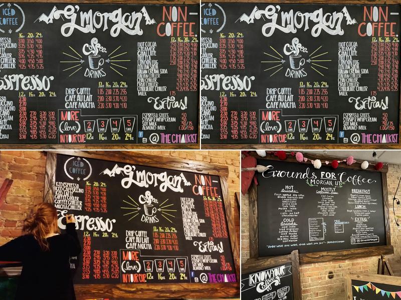 Grounds for Coffee Menu