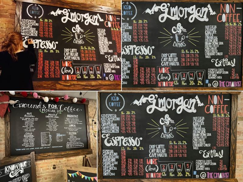 Grounds for Coffee Menu