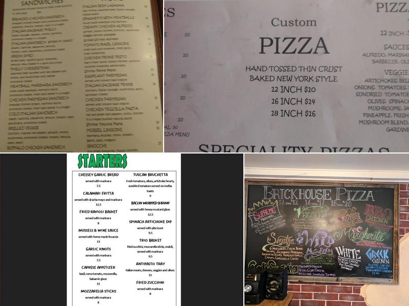 La mora pizza Menu