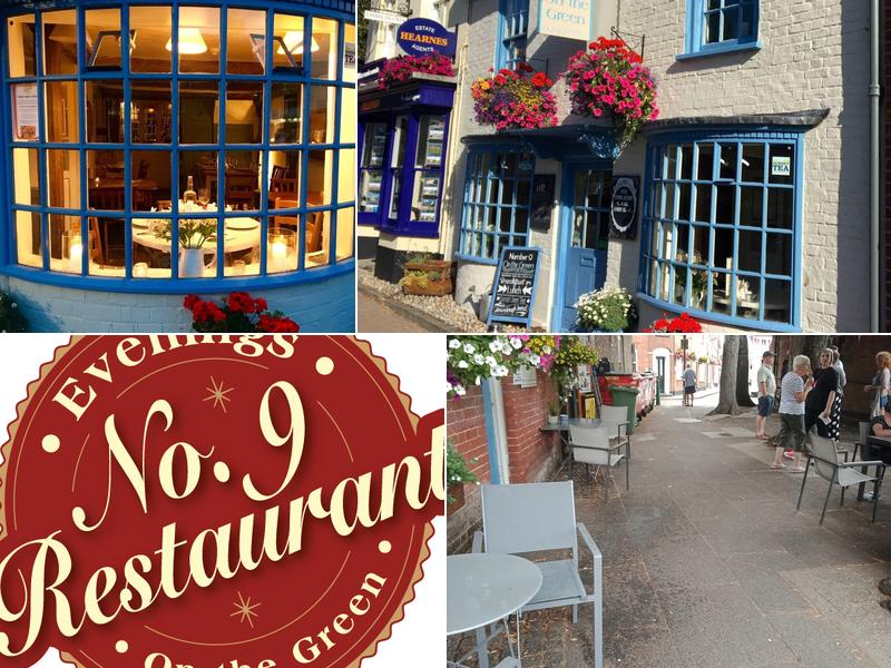 Number 9 on the green