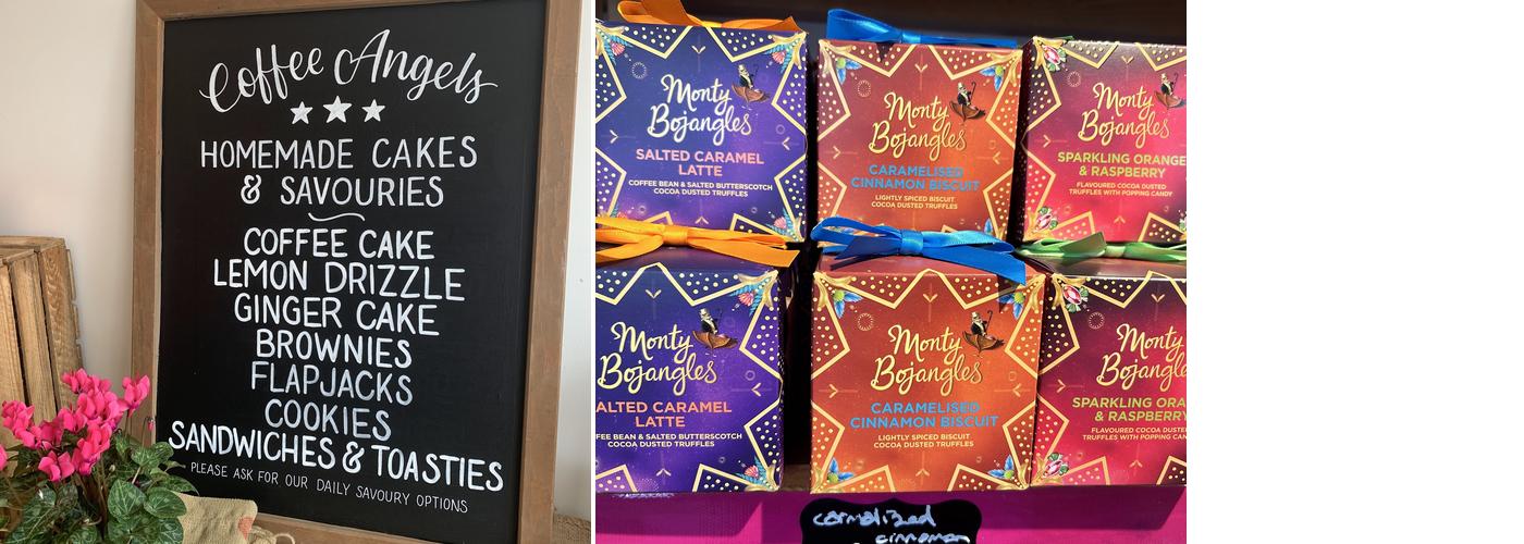 Coffee Angels Tisbury Menu