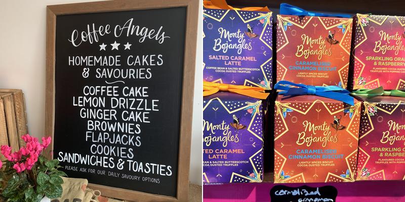 Coffee Angels Tisbury Menu