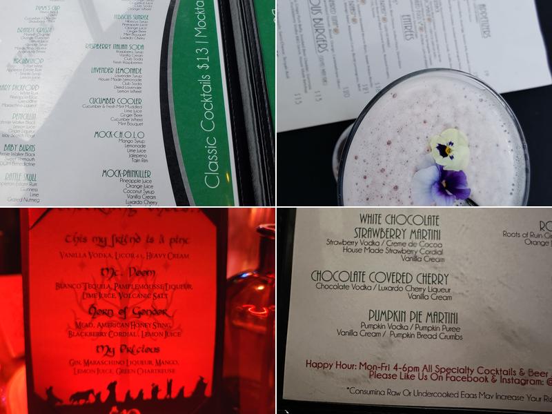 The Wobbly Olive Menu