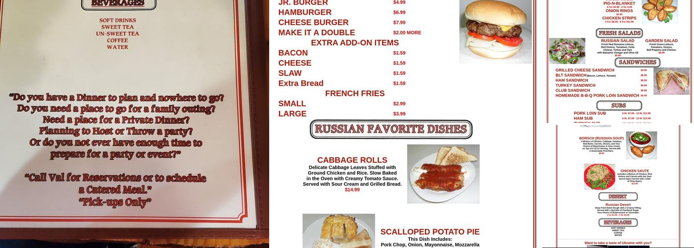 Grill 73 Menu