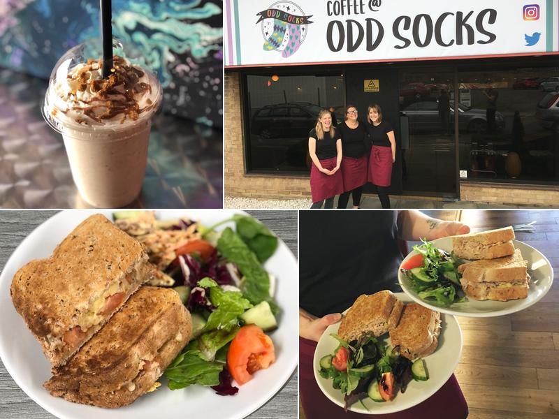 Coffee at Odd Socks