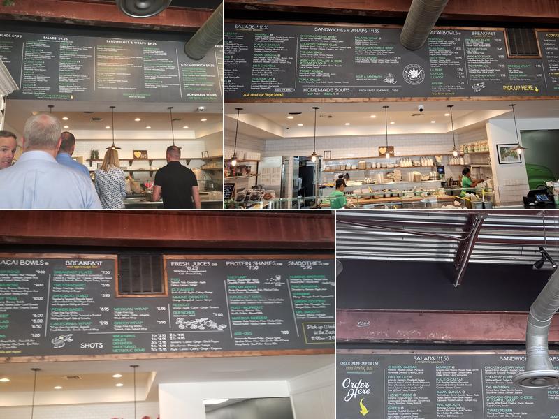 Field of Greens - West Palm Beach Menu