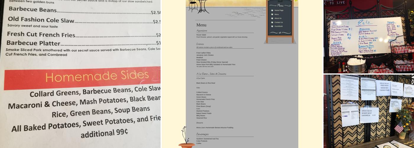 Chef Lisa’s Catering Co. Menu
