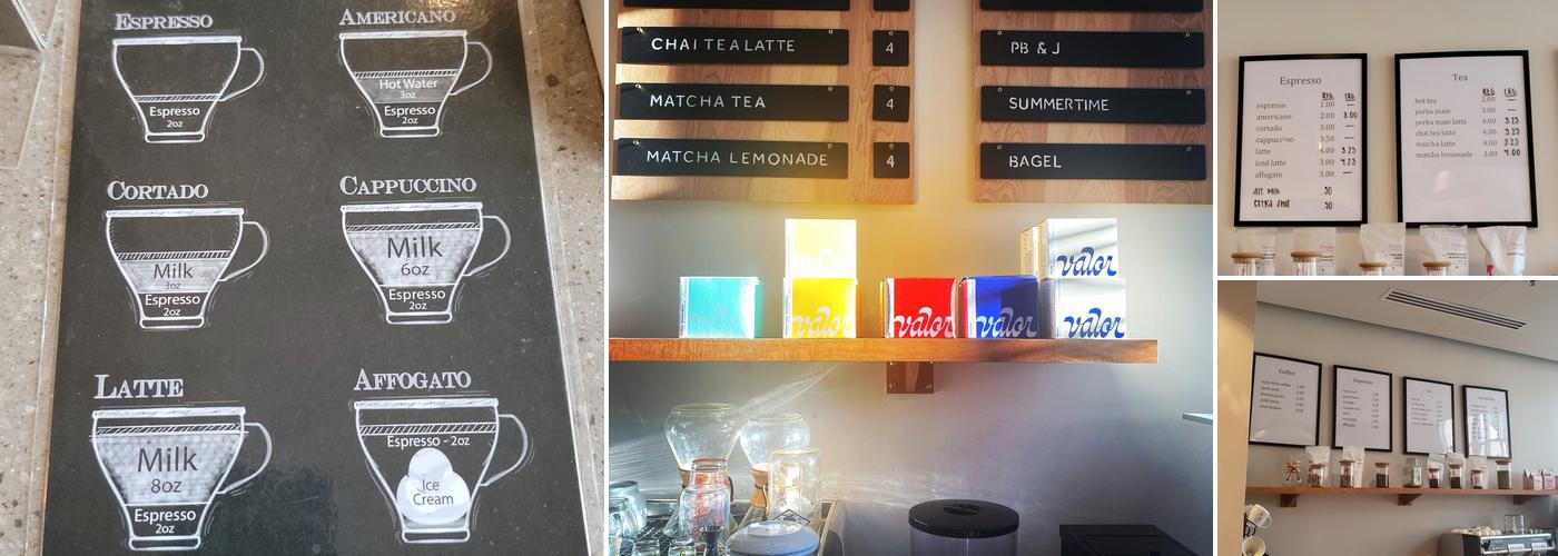 Common Ground Coffee Shop Menu