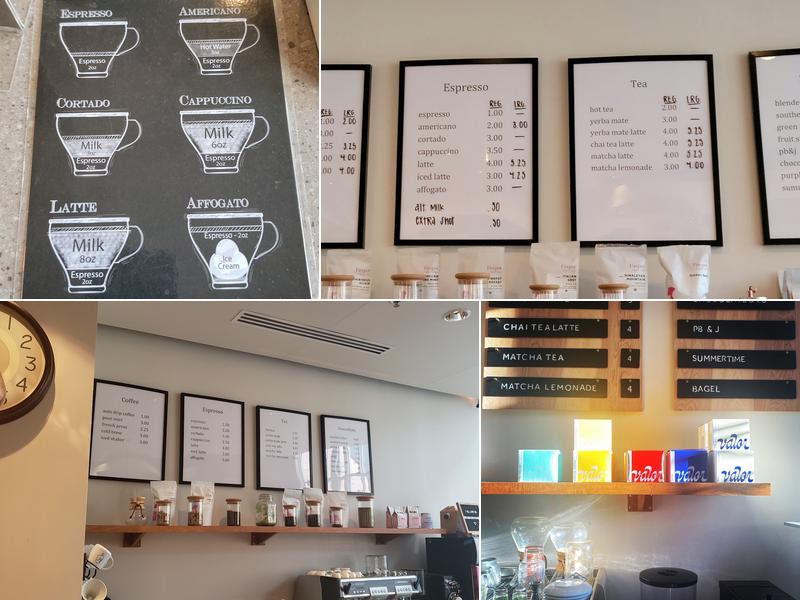 Common Ground Coffee Shop Menu