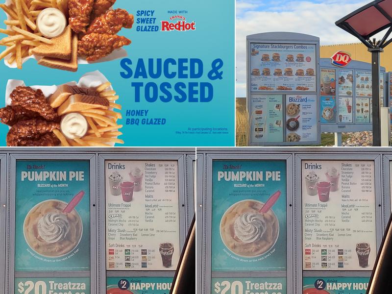 Dairy Queen Grill & Chill Menu