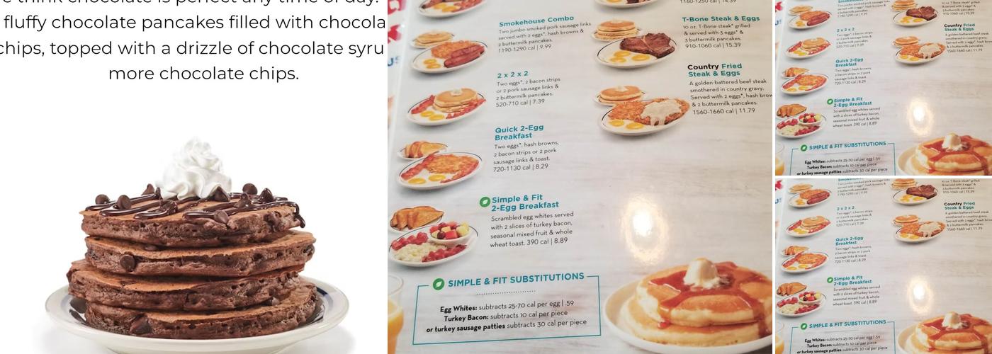 IHOP Menu