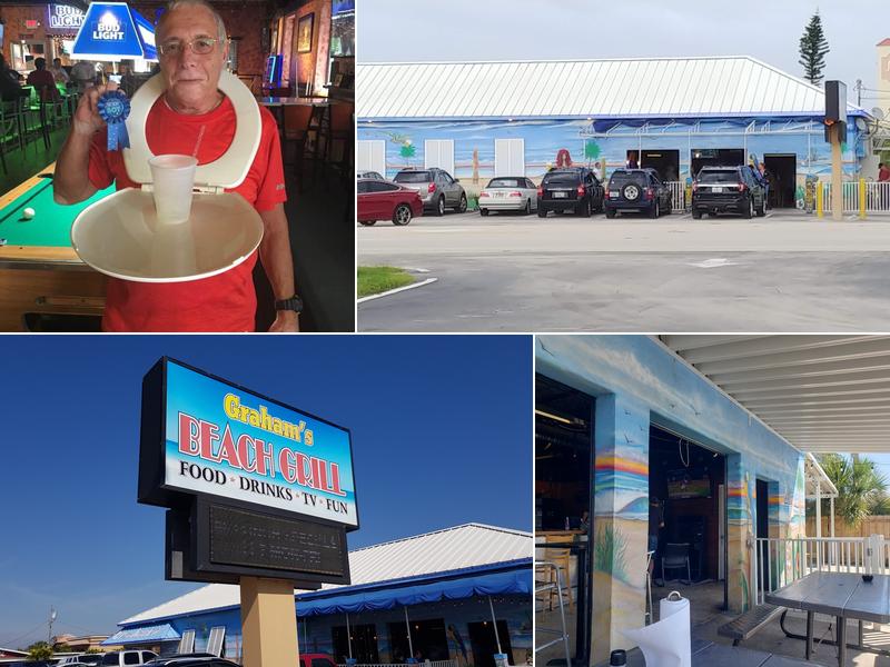 Graham's Beach Grill 5920 N Atlantic Ave, Cocoa Beach