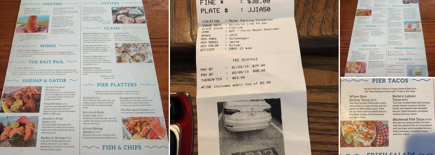 Marlin's Bar & Grille Menu