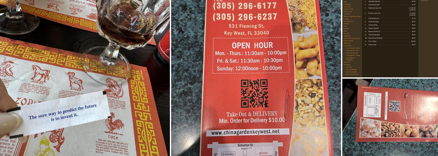 China Garden West Downtown Menu