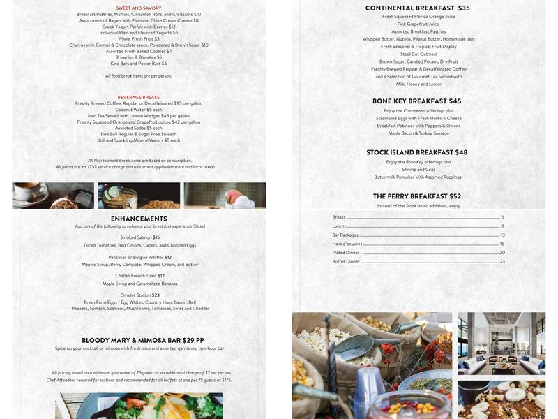 Salty Oyster Dockside Bar & Grill Menu