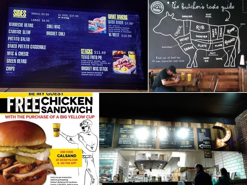 Dickey's Barbecue Pit Menu