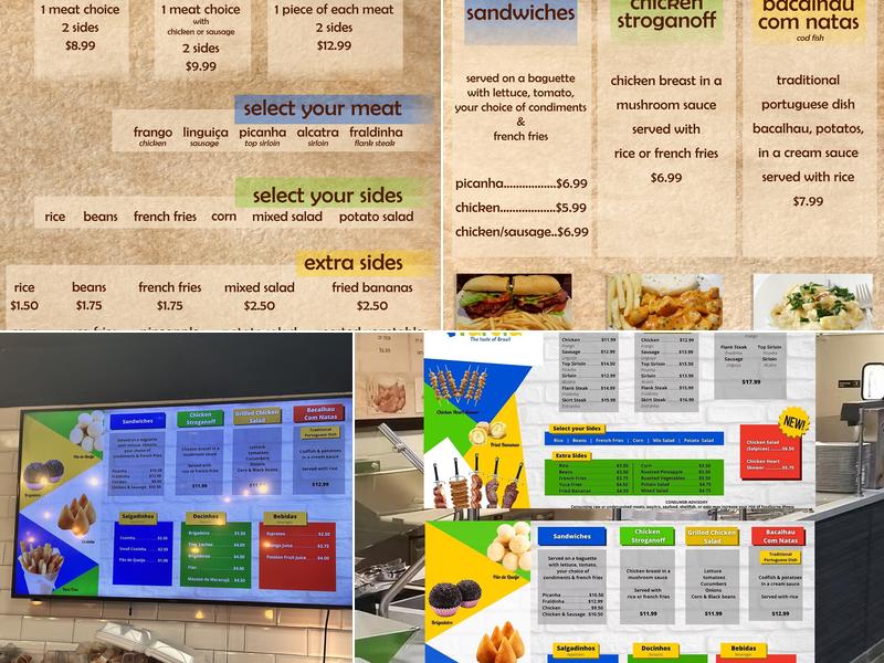 Farofa Taste Of Brazil Menu