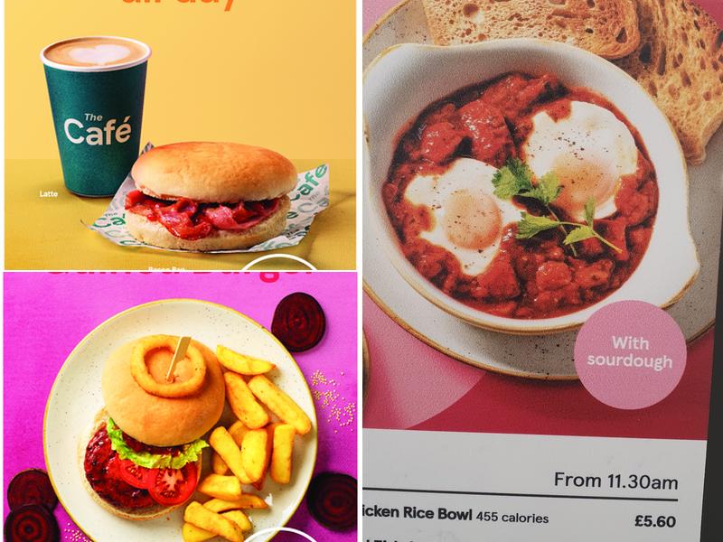 Tesco Cafe Menu