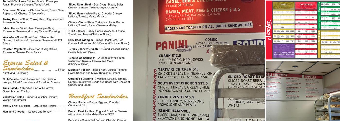 Sara Lee Menu