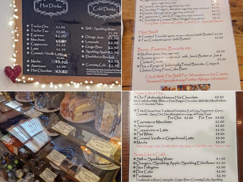 Charlotte's Chocolatier & Café Menu