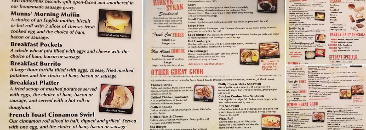 The Pie Dump & TL Catering Menu