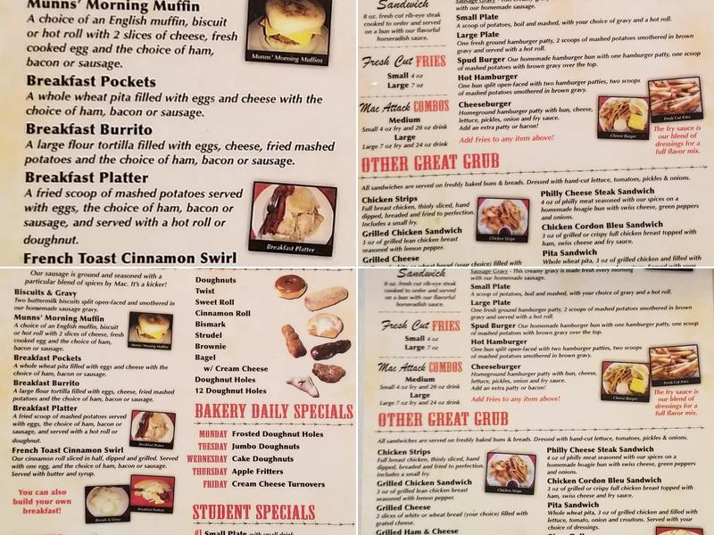 The Pie Dump & TL Catering Menu