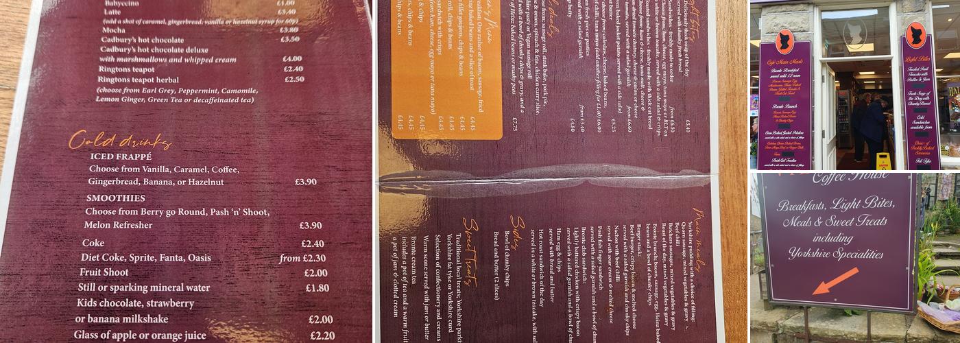 Villette Coffee House and Bakery Menu