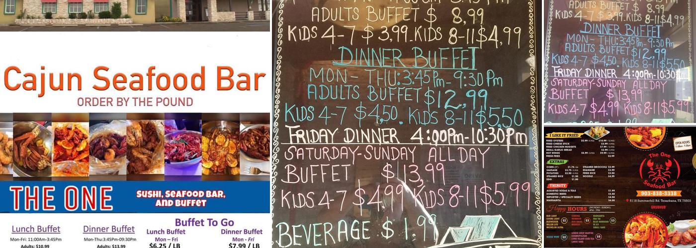 The One Buffet Menu