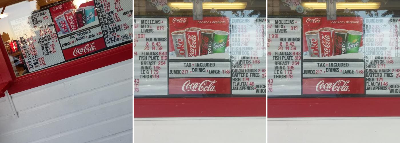 Meme's Kleen Kitchen Menu