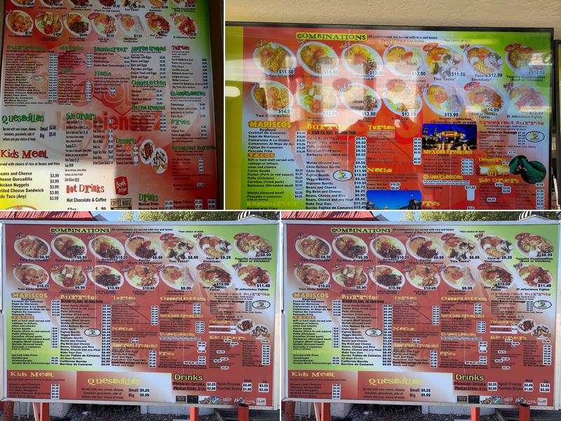 Jaliscience Restaurant Menu