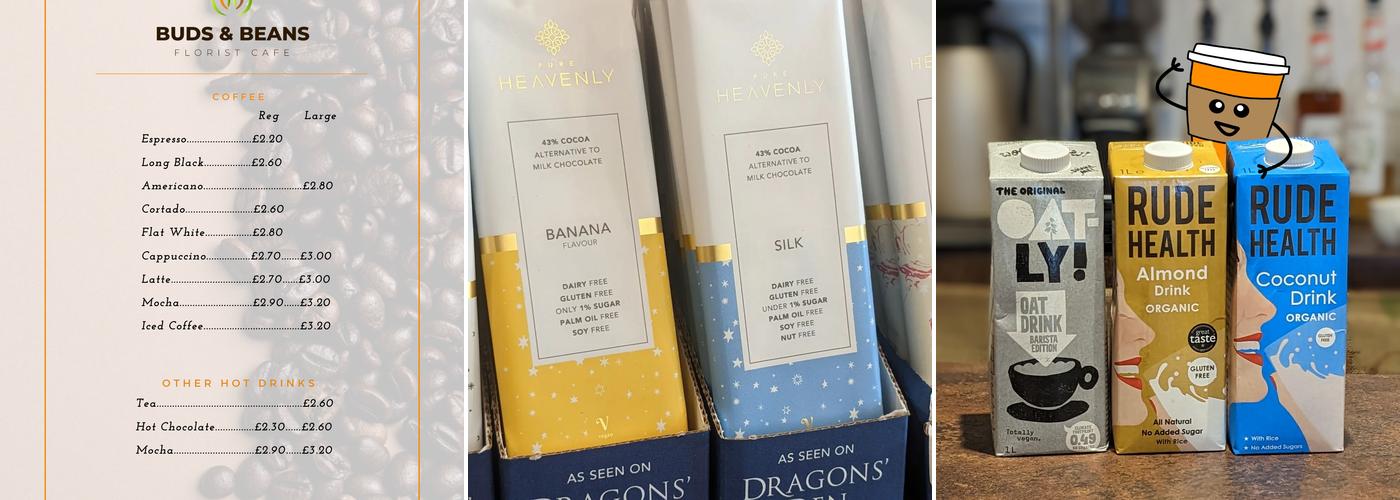 Buds & Beans Florist Café Menu