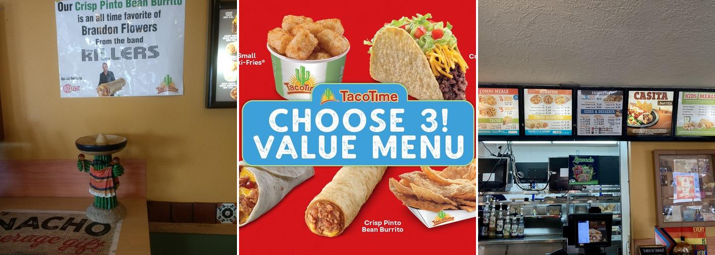 Taco Time Menu