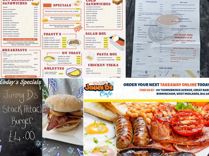 Breakfast N Brunch (Great Barr) Menu