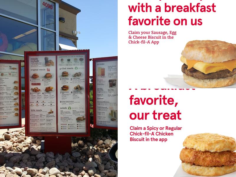 Chick-fil-A Menu