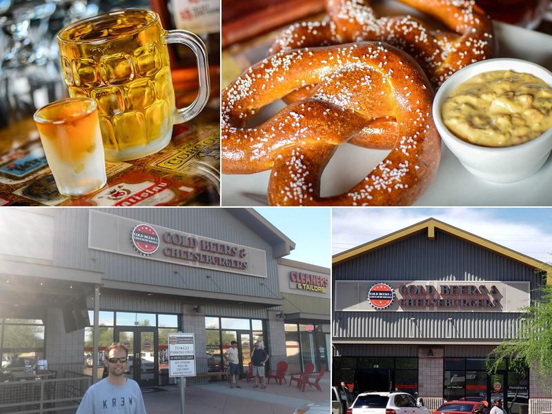 Cold Beers & Cheeseburgers 4604 S Higley Rd #103, Gilbert