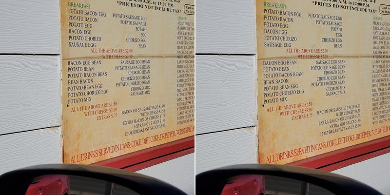 Nena's Taquitos Menu