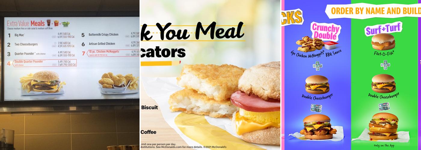 McDonald's Menu