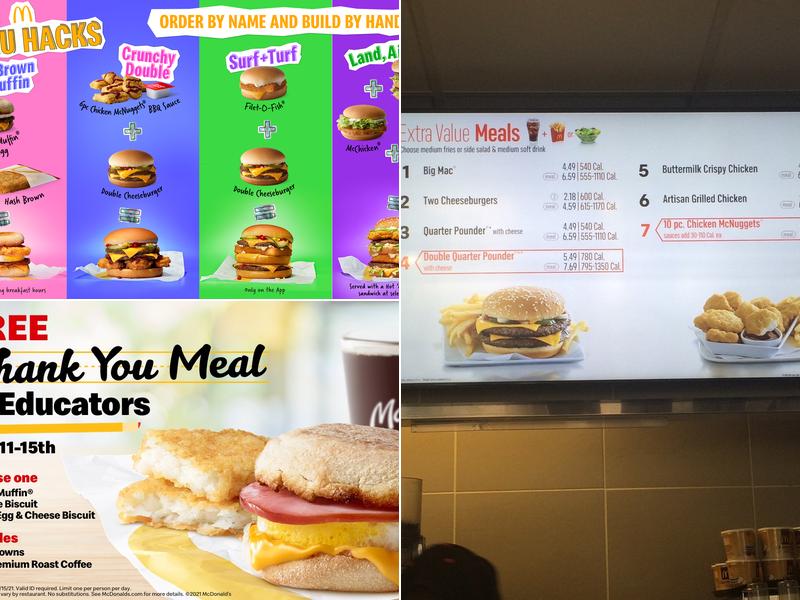 McDonald's Menu