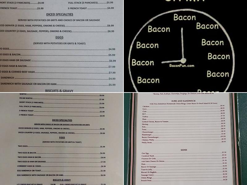 Kountry Kitchen Menu