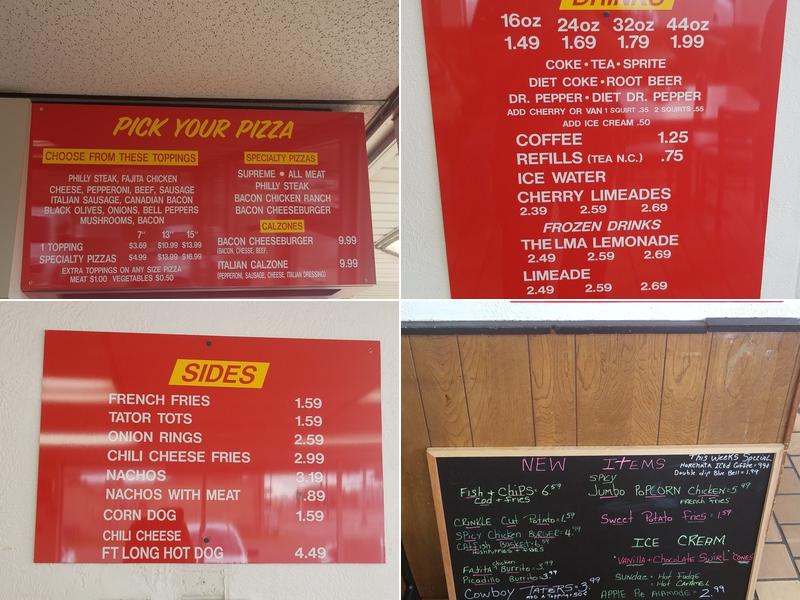 The Spot Menu