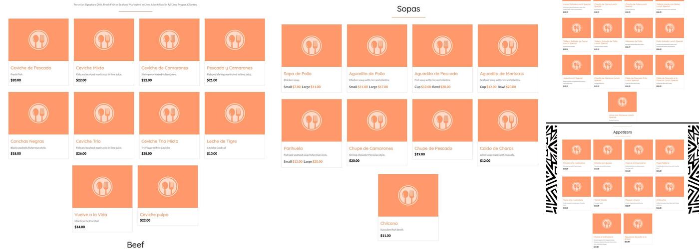 El Tayta Peruvian Bistro Menu