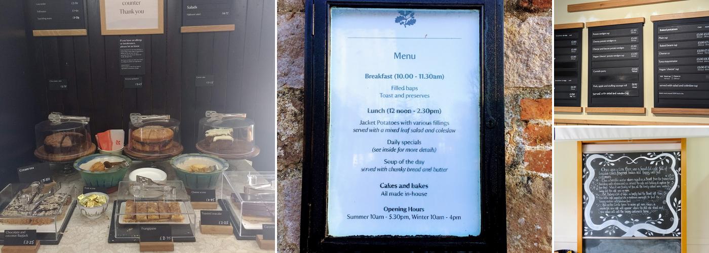 Circles Restaurant Menu