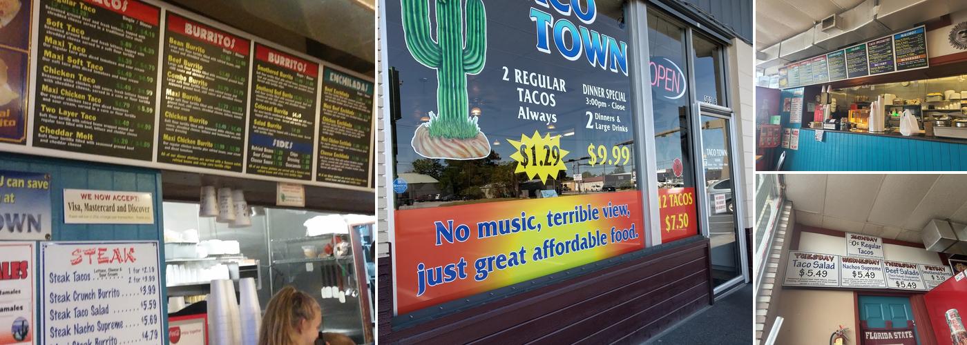 Taco Town Menu
