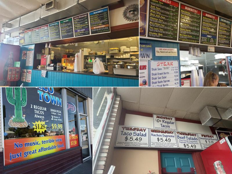 Taco Town Menu