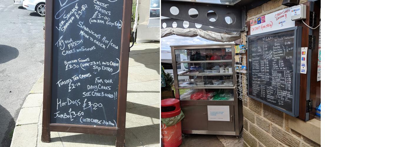 Cow & Calf Rock Cafe Menu